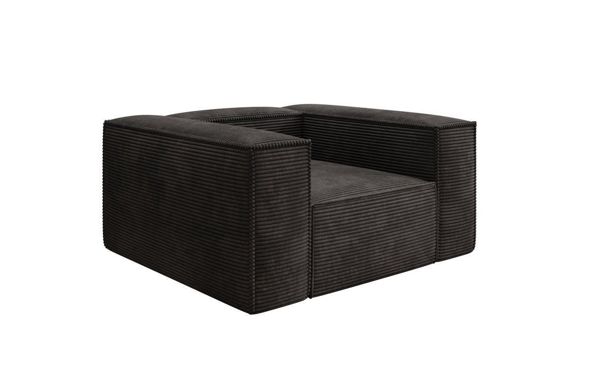 Designer Sofa-Sessel Lesley in Cord
