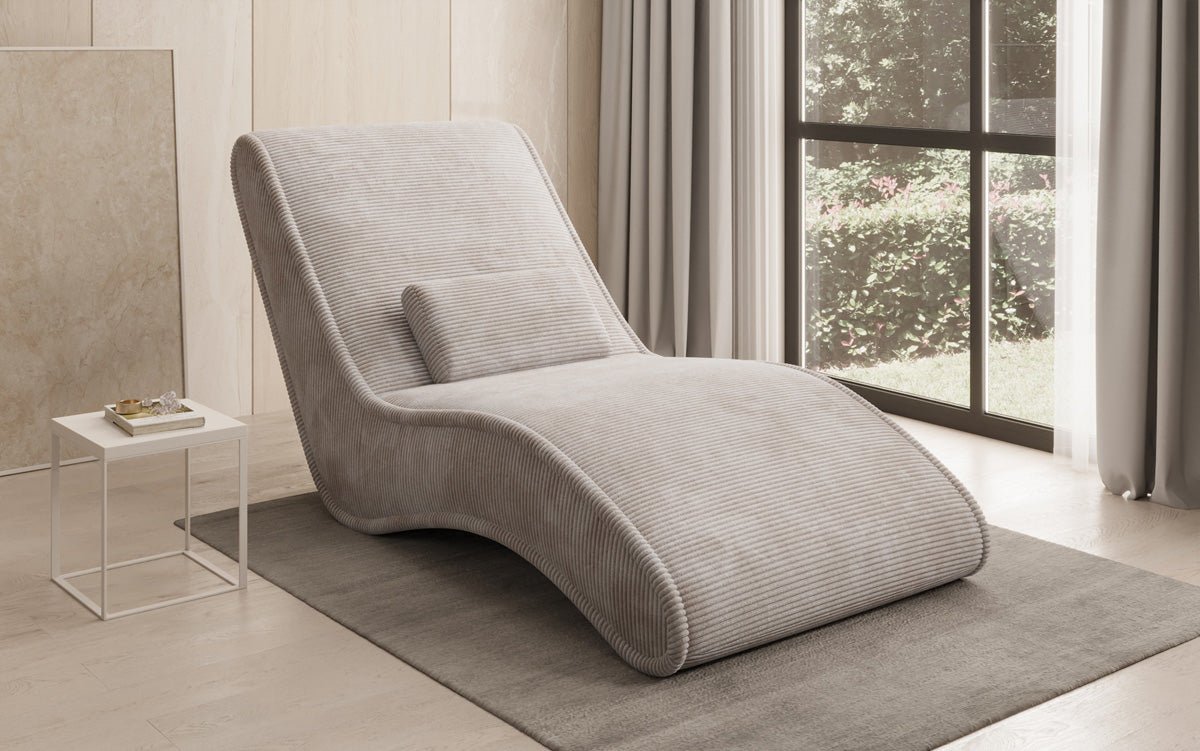 Designer Relax-Liege Lunaris 80 in Cord