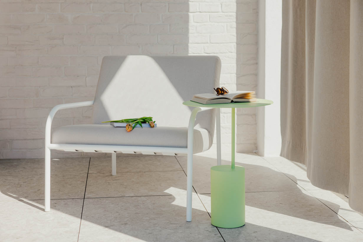 Couchtisch/Beistelltisch Ciro – Edelstahl-Design für Indoor & Outdoor