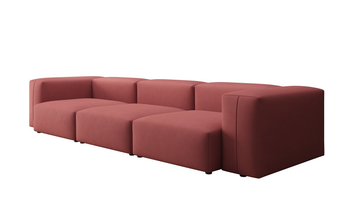 Designer 3 Sitzer Sofa Snug in Stoff
