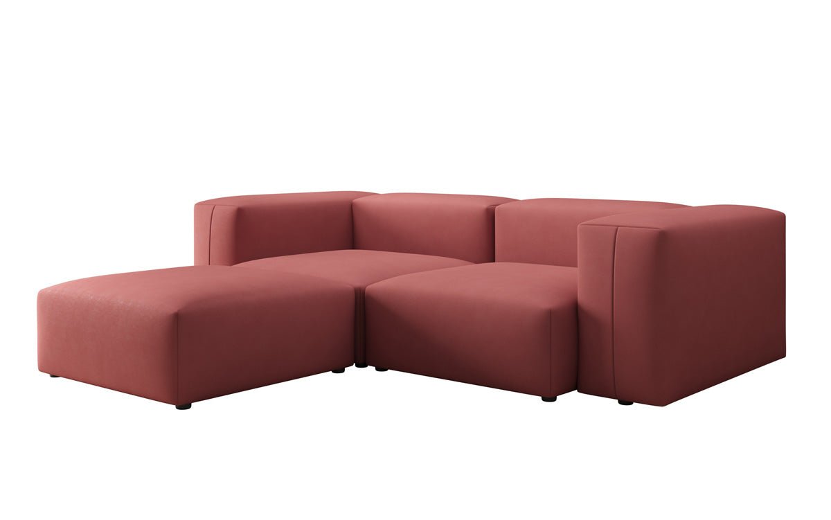 Designer L Sofa Snug Mini in Stoff