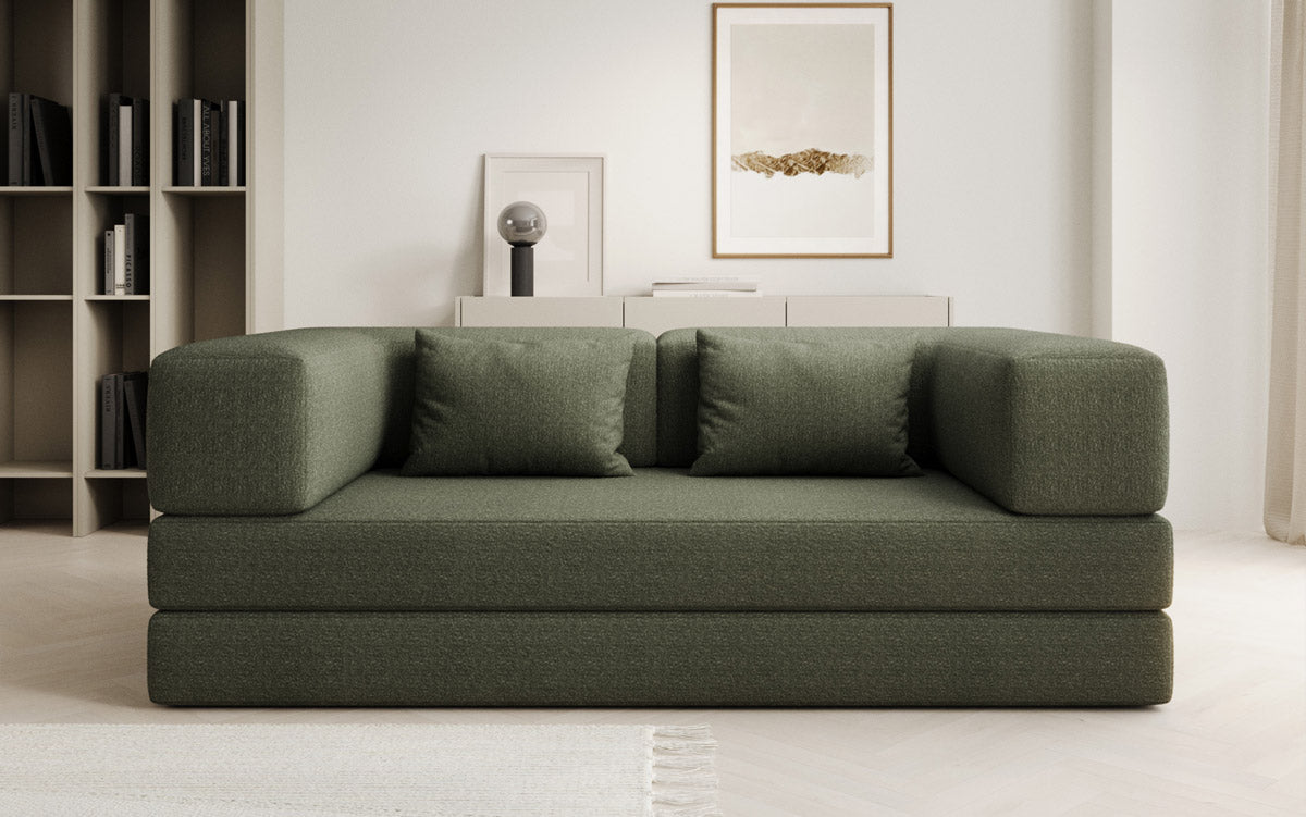 Designer Sofa Lazy 3 Sitzer in Bouclé