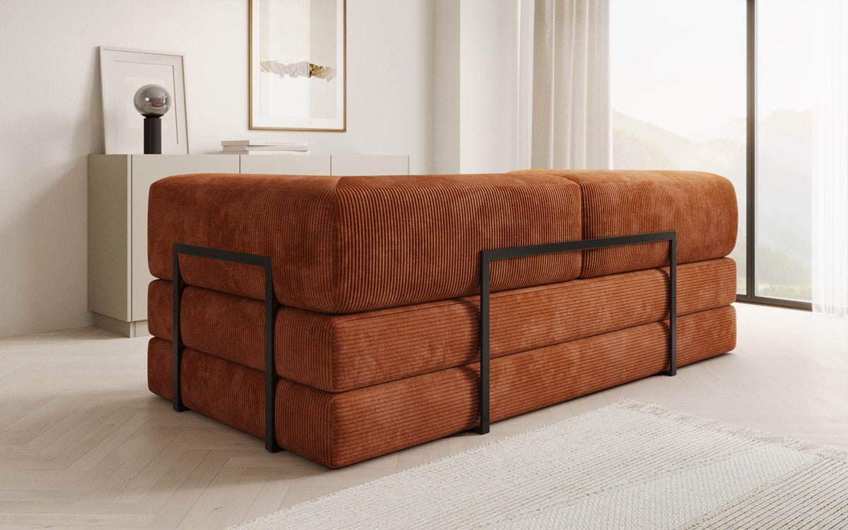 Designer Sofa Lazy 3 Sitzer in Cord
