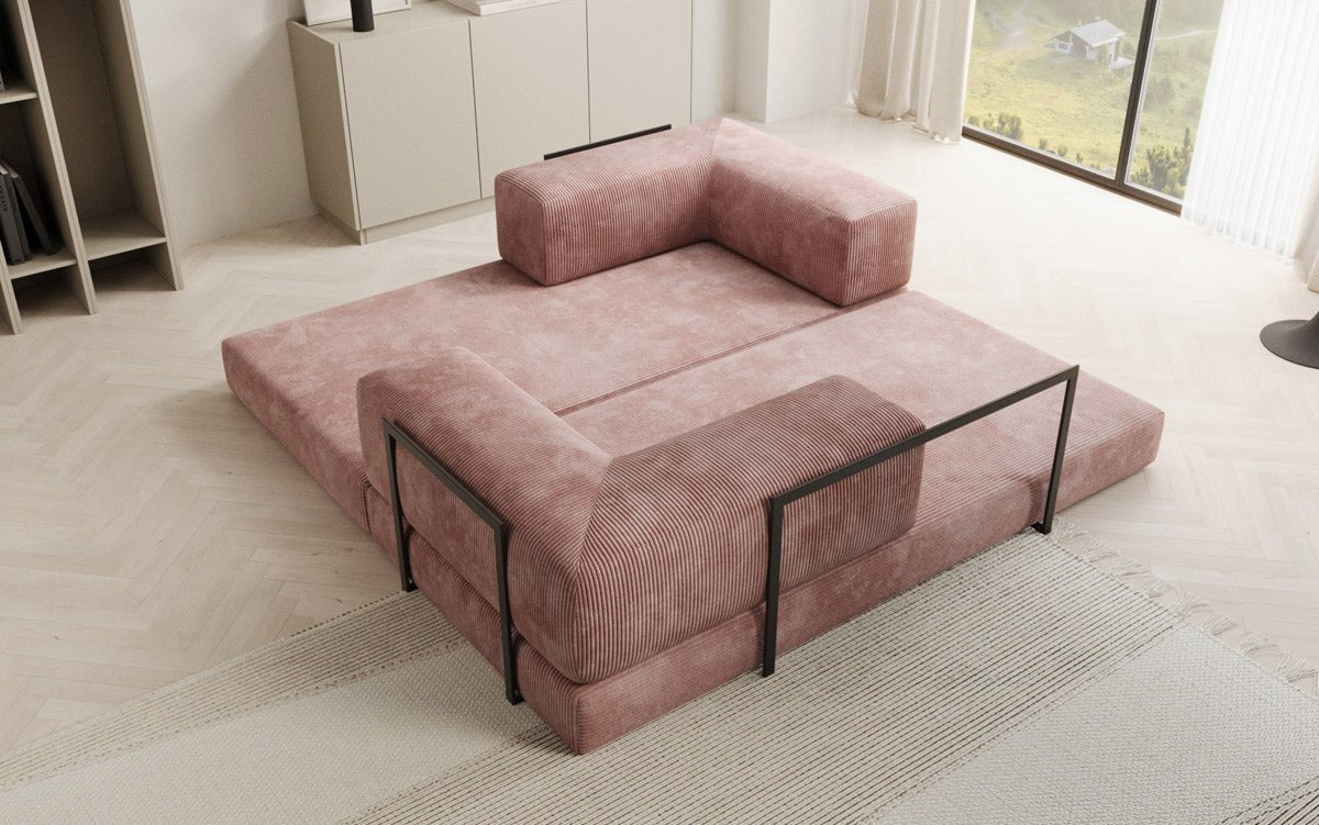 Designer Sofa Lazy 3 Sitzer in Cord