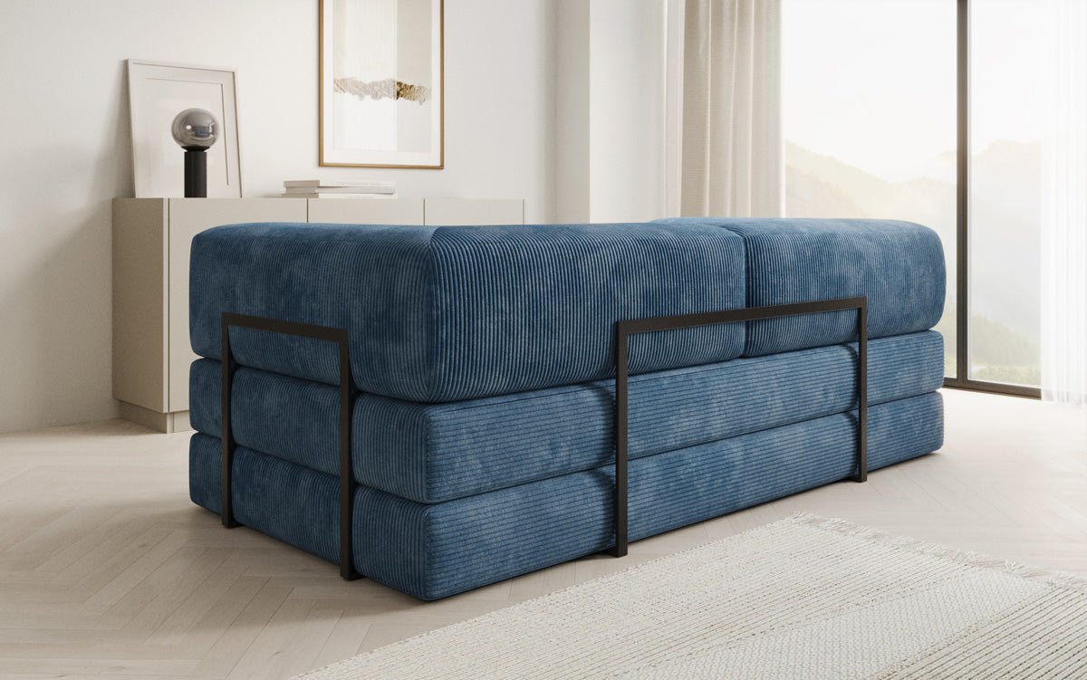 Designer Sofa Lazy 3 Sitzer in Cord