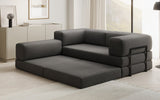 Designer Sofa Lazy L Mini in Bouclé