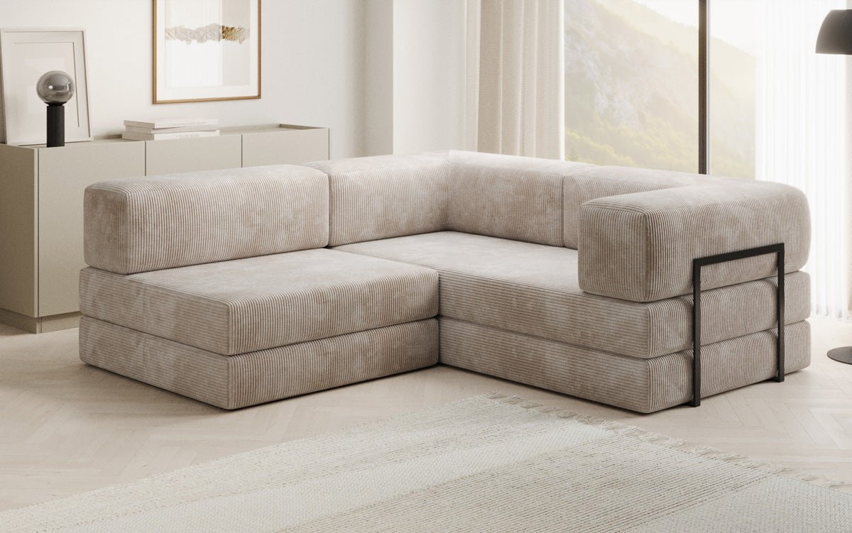 Designer Sofa Lazy L Mini in Cord