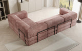 Designer Sofa Lazy L geschlossen in Cord