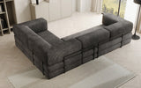 Designer Sofa Lazy L geschlossen in Cord