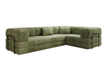 Designer Sofa Lazy L geschlossen in Cord