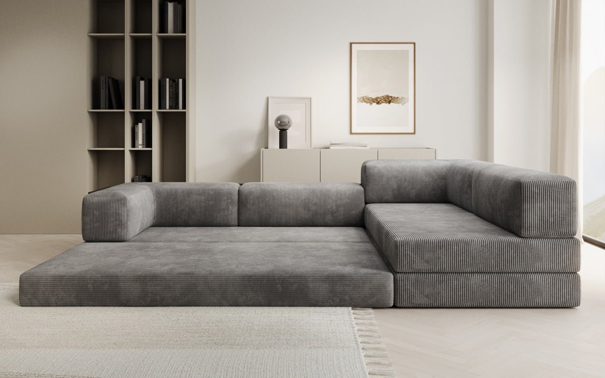 Designer Sofa Lazy L in Cord