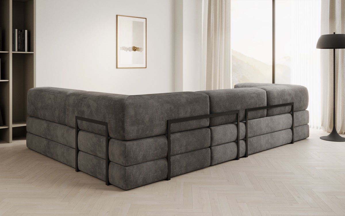 Designer Sofa Lazy L in Cord