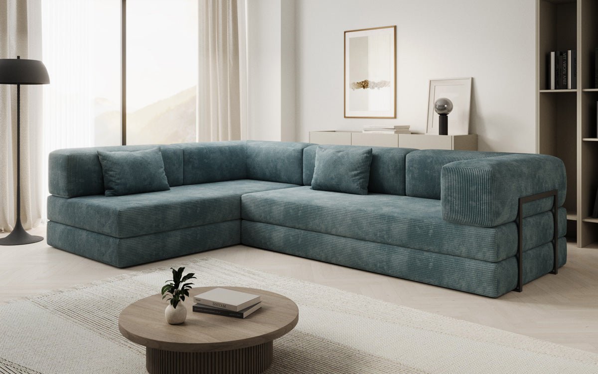Designer Sofa Lazy L in Cord