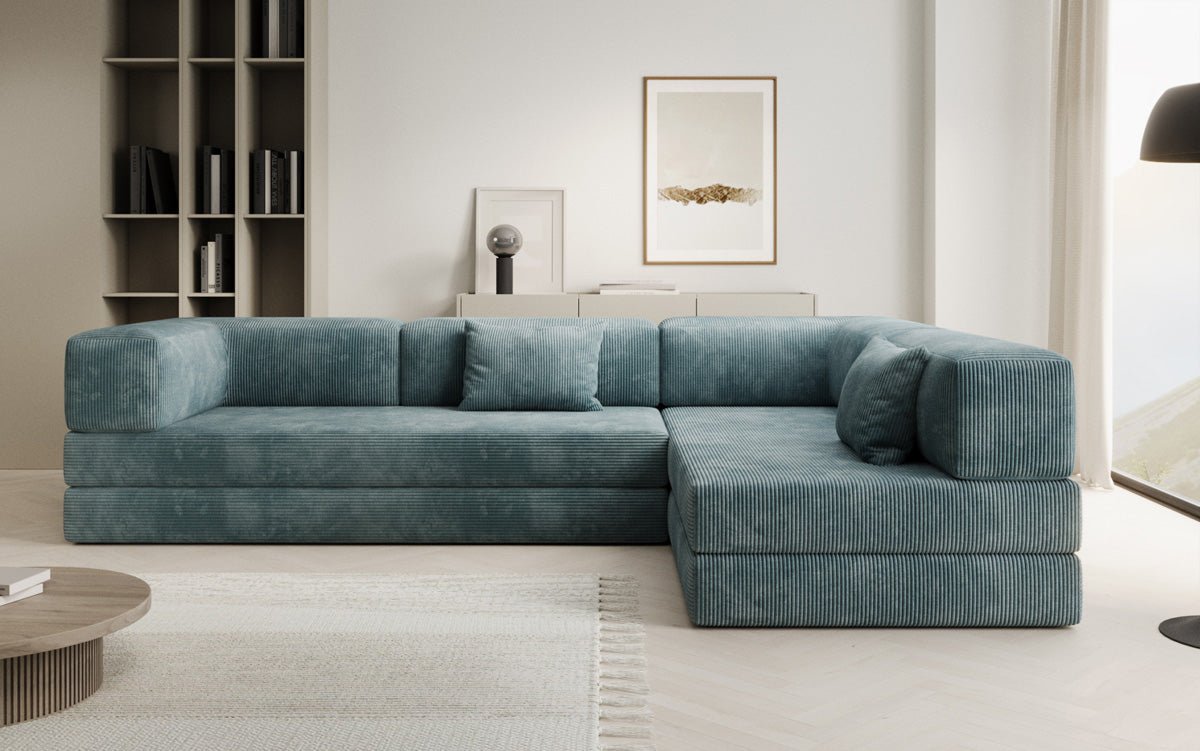 Designer Sofa Lazy L in Cord