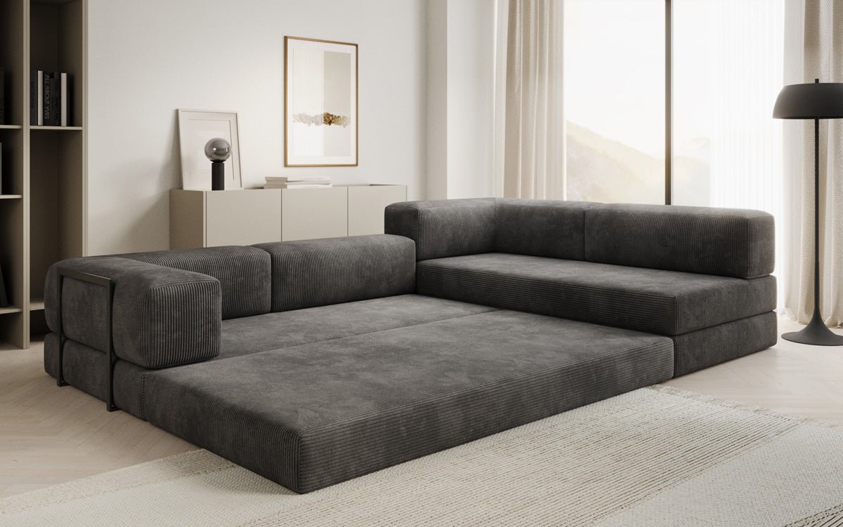 Designer Sofa Lazy L in Cord