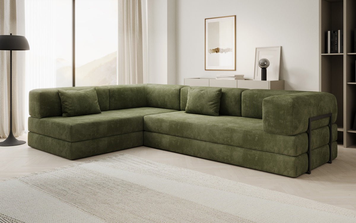 Designer Sofa Lazy L in Cord