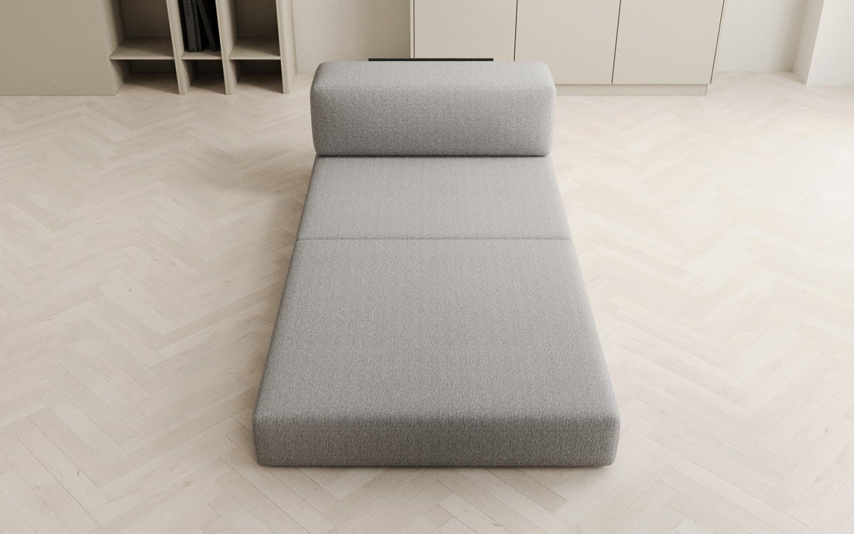 Designer Sofa Mittelmodul Lazy in Bouclé