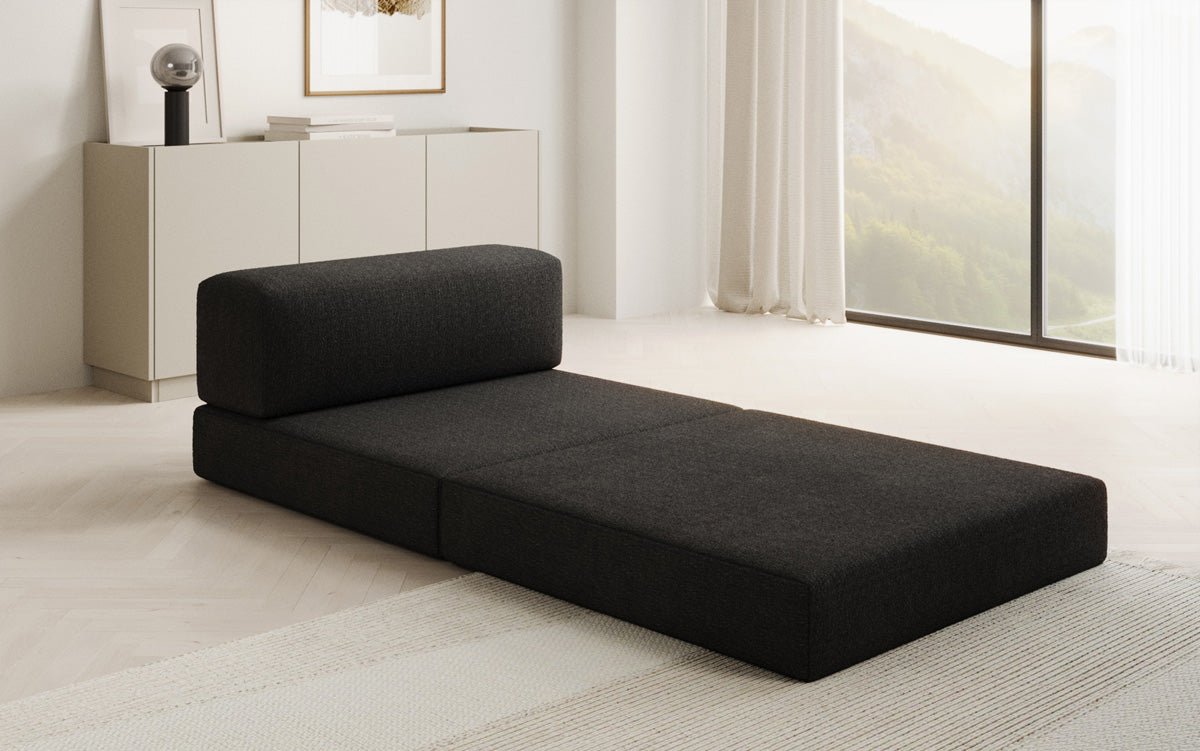 Designer Sofa Mittelmodul Lazy in Bouclé