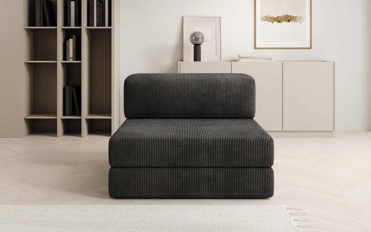 Designer Sofa Mittelmodul Lazy in Cord