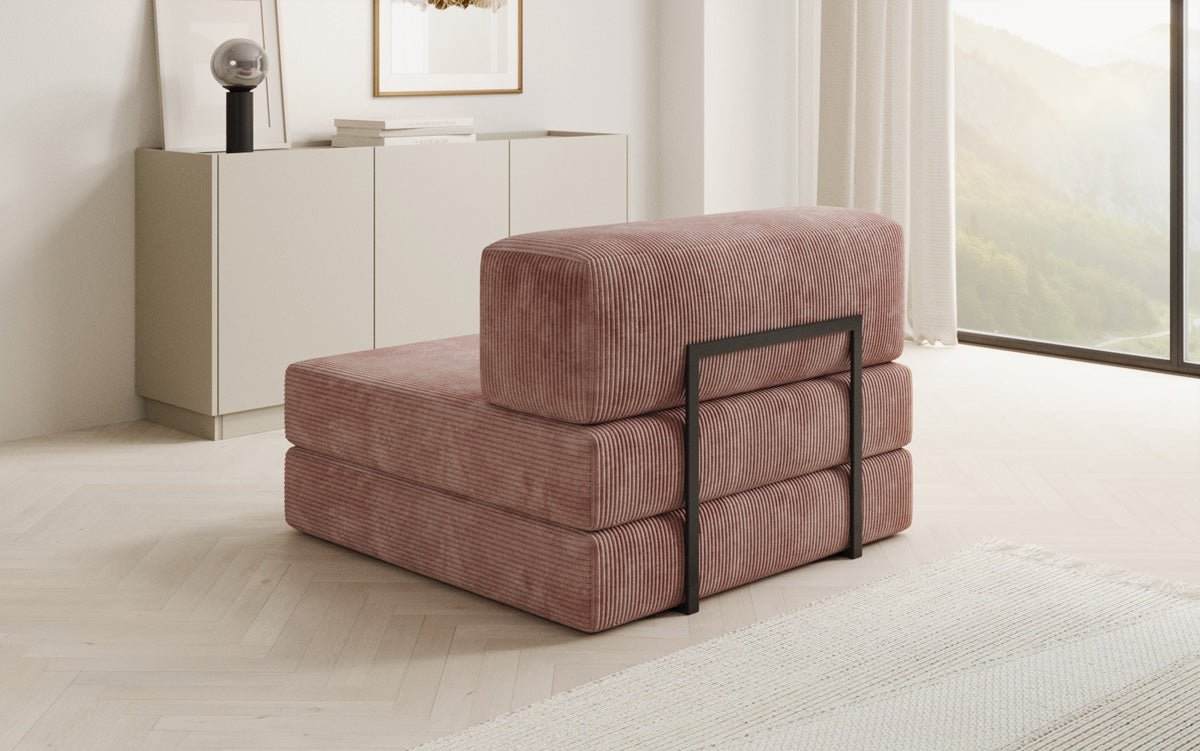 Designer Sofa Mittelmodul Lazy in Cord