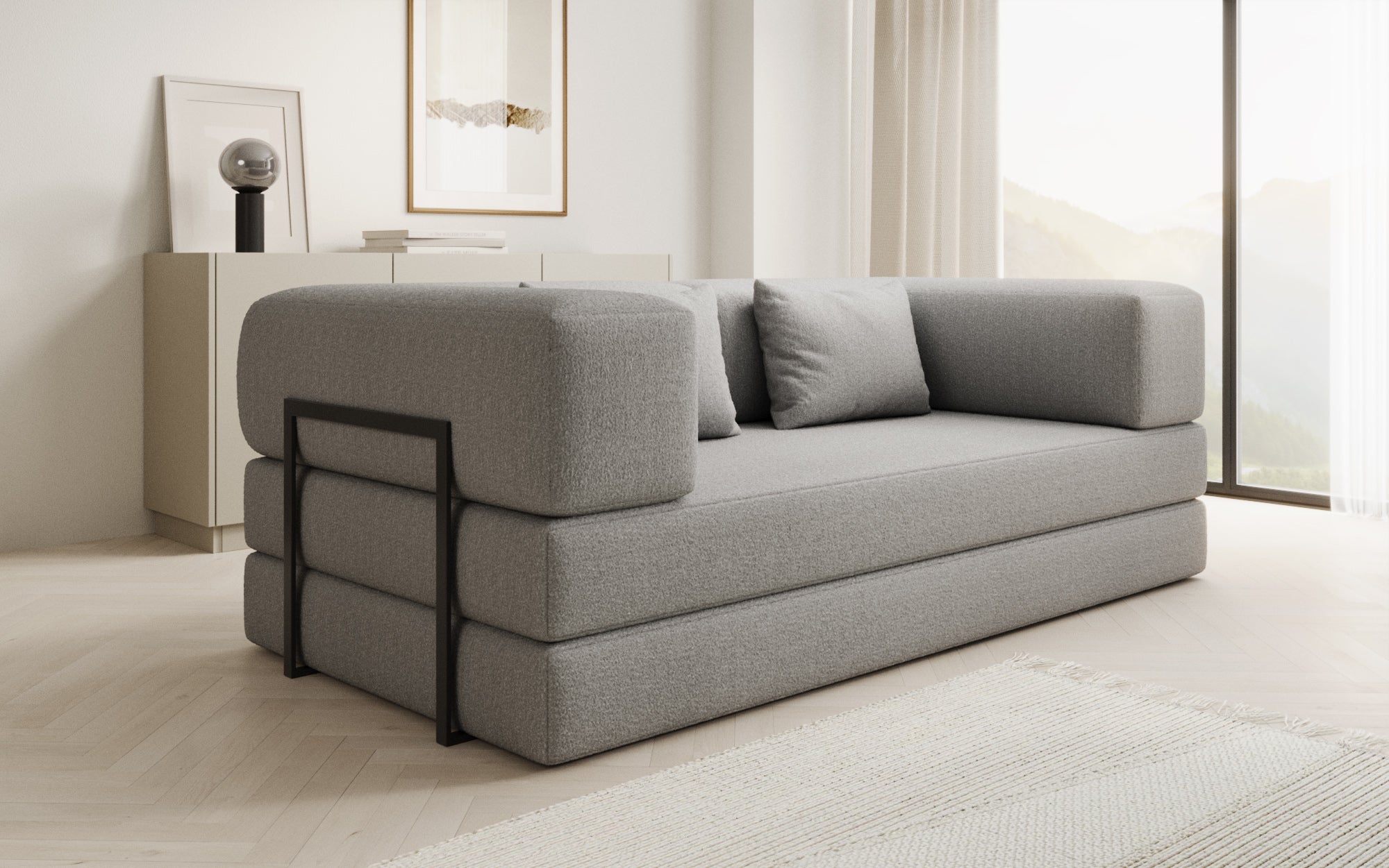 Extra Bezug für Sofa Lazy in Bouclé