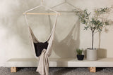 Garten Hängesessel Lilo - aus Baumwolle in Creme-Weiß