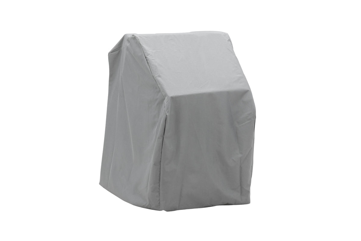 Garten Möbelabdeckung Orvin - aus grauem Polyester