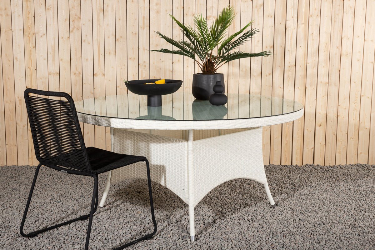Gartentisch Eluno - das moderne Design schafft eine gemütliche Atmosphäre