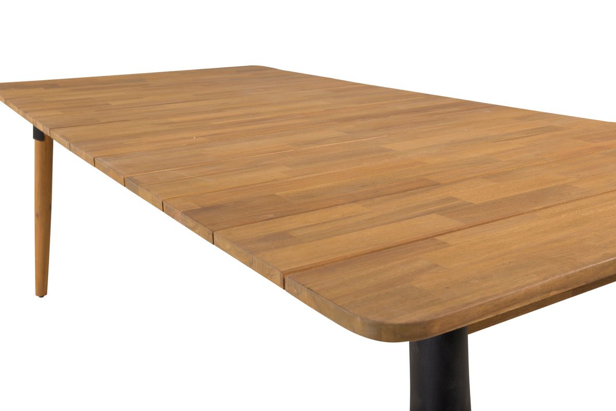 Gartentisch Ziwa - ein rechteckiger Esstisch aus Akazienholz