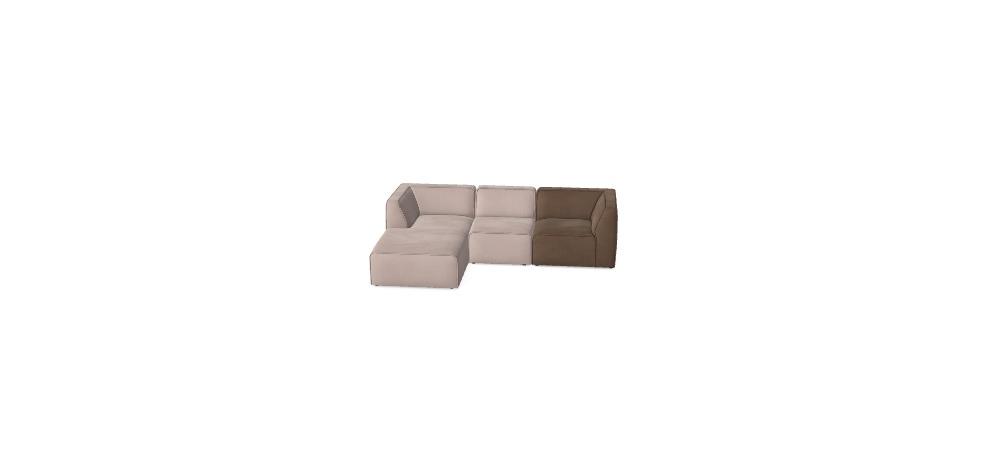 Modulares Sofa Hugg - Deine Wunschkonfiguration YDSSTH