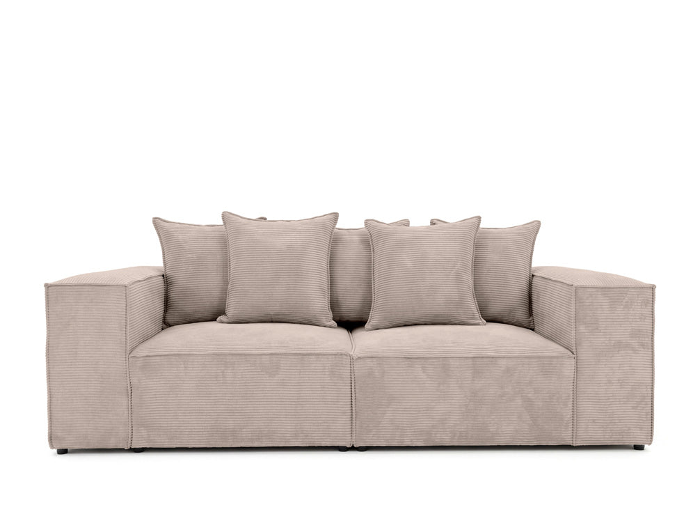 Designer Sofa 3 Sitzer Largo in Cord