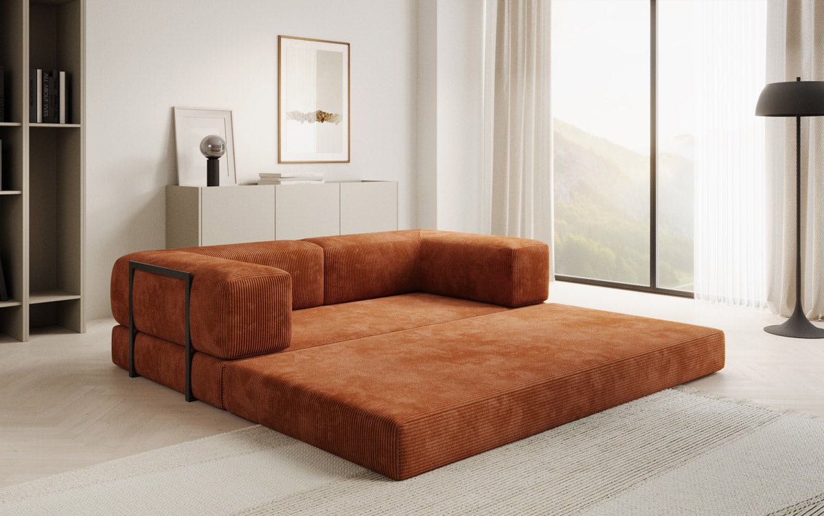 Designer Sofa Lazy 3 Sitzer in Cord