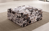 Lesley Pouf Arden Charcoal 15 side