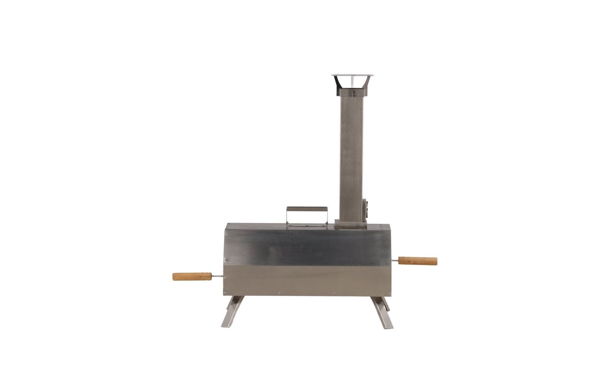 Pizzaofen Bologna - aus Stahl in Silber