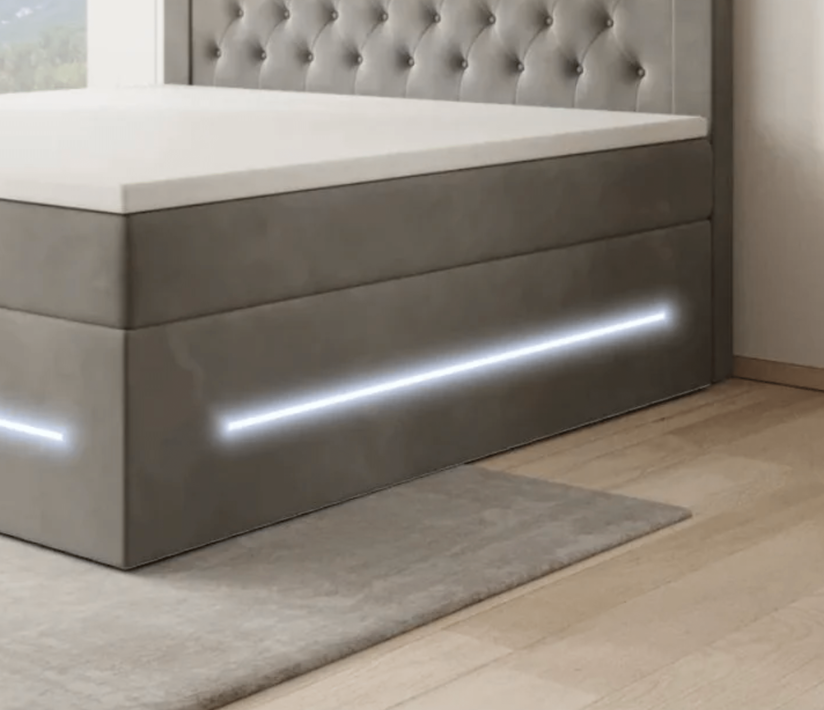 LED-Streifen seitlich anbringen