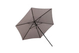 Sonnenschirm Imperia – Ø300 cm aus grauem Polyester