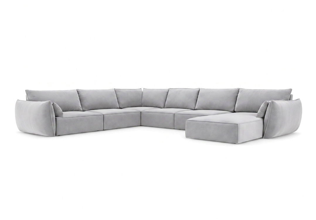 Designer Sofa Nuvola U in Samt