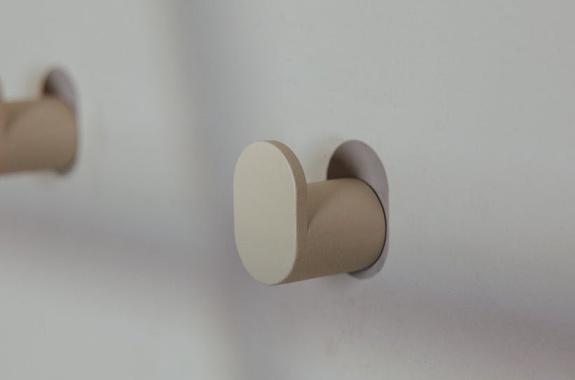 Garderobe/Kleiderhaken Palo – Minimalistische Wandhaken im 3er- oder 6er-Set