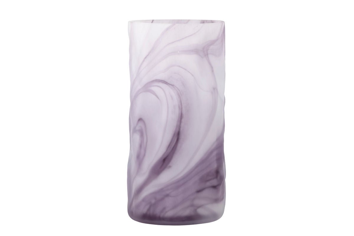Vase „Lunava“ – Violettes Glas