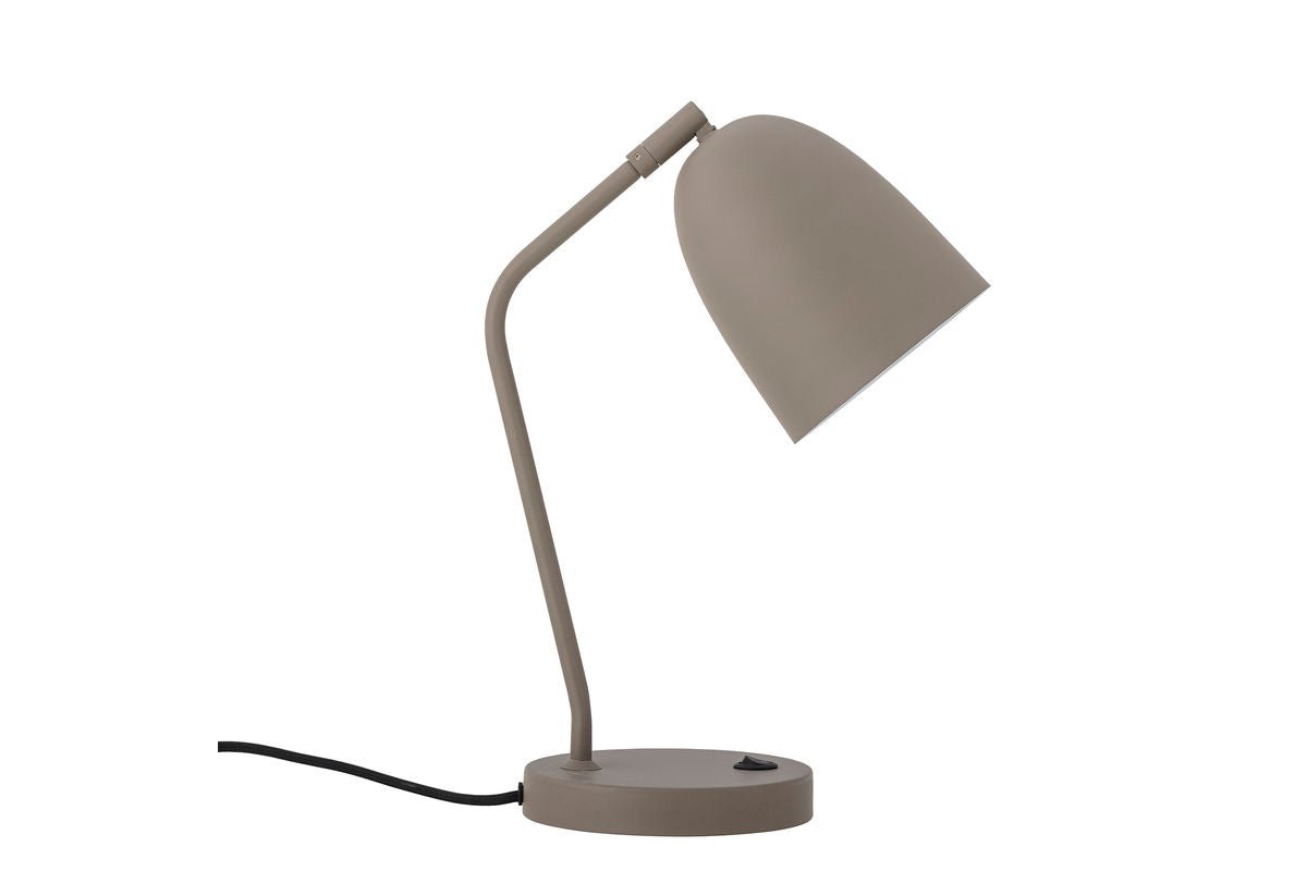 Tischlampe Myla - Grau Beige