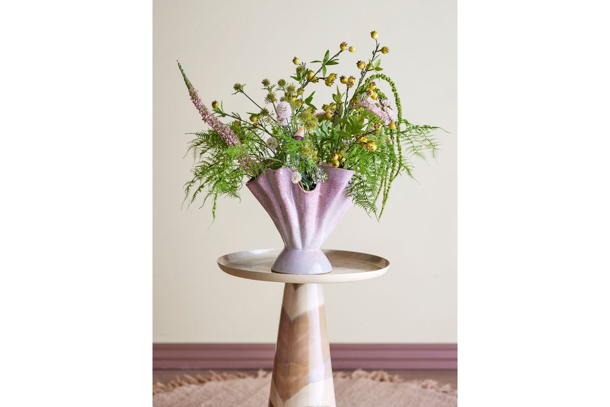 Vase „Baliwali“ – aus Steingut