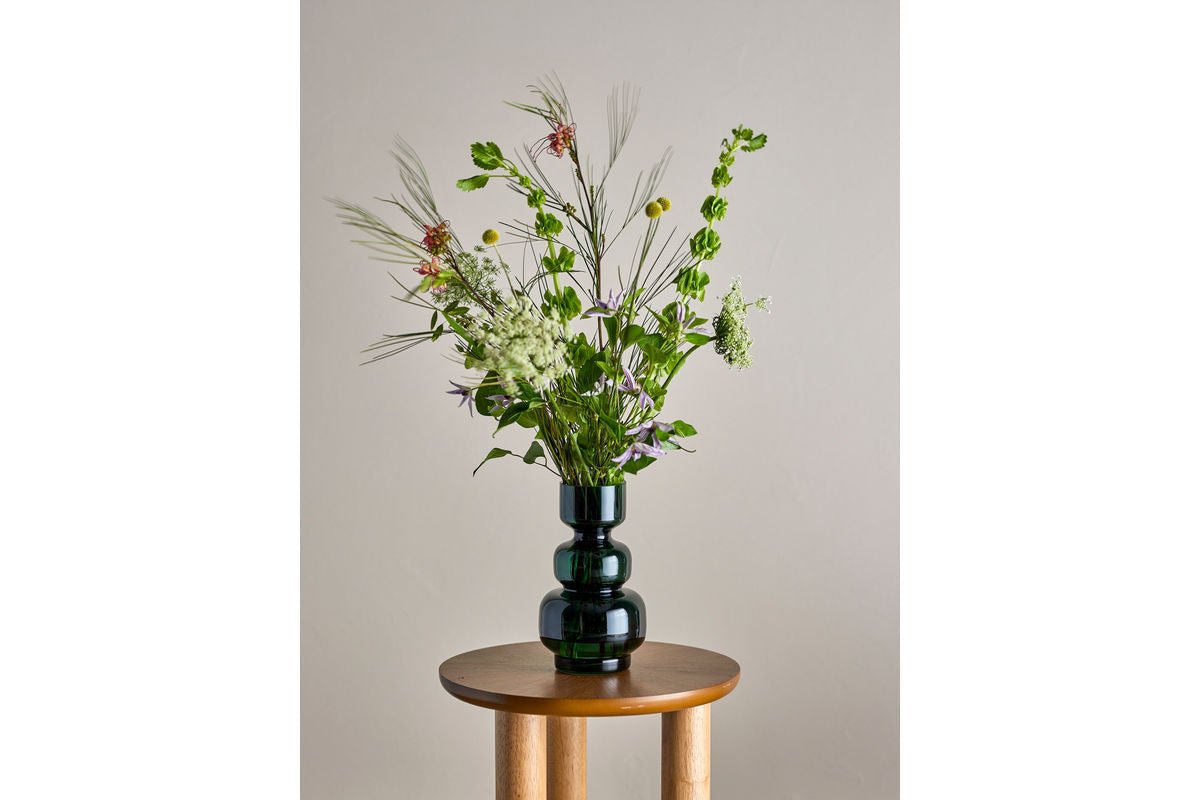 Vase "Green Steps" - Glasvase