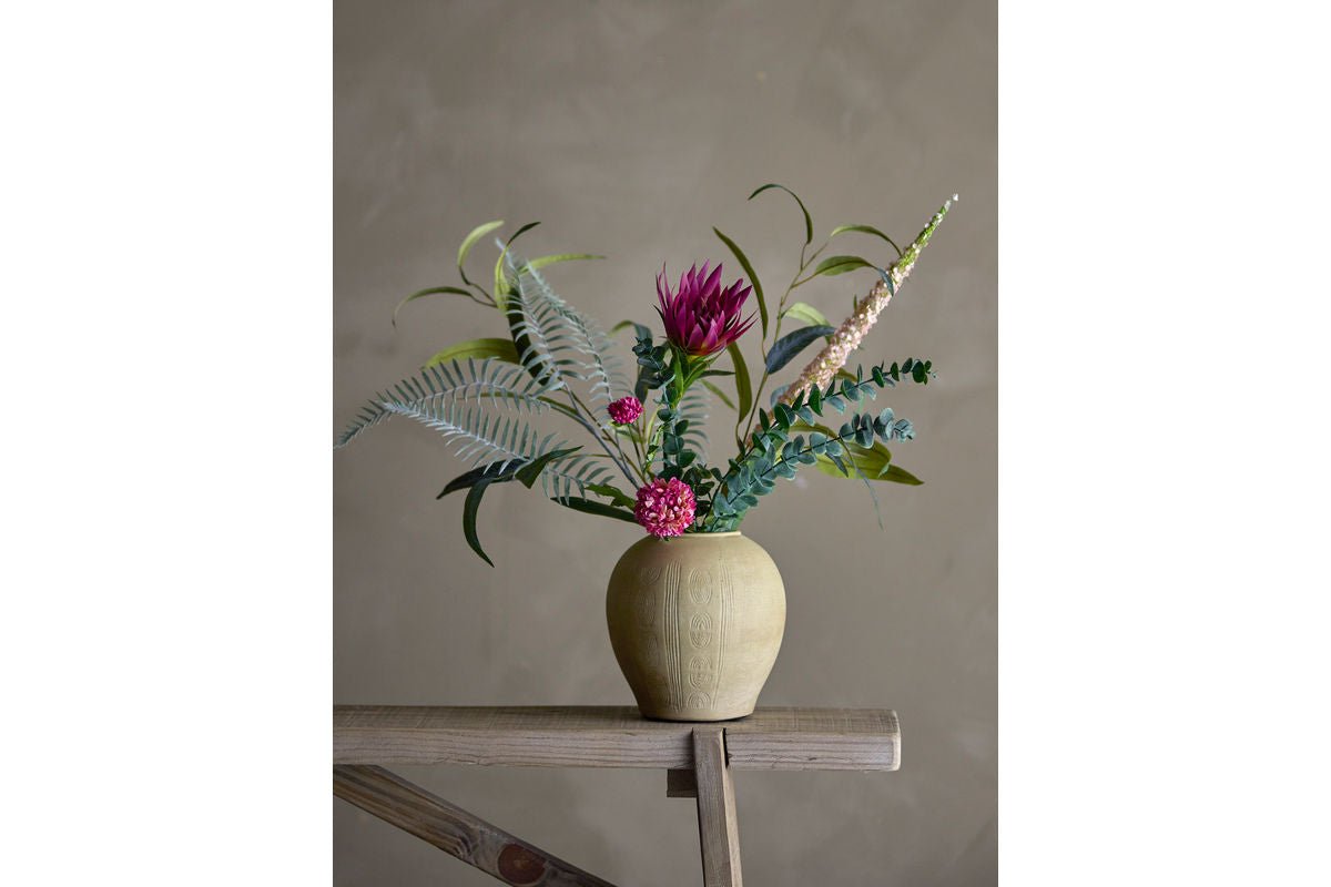 Vase "Aductu" - helles Terrakotta