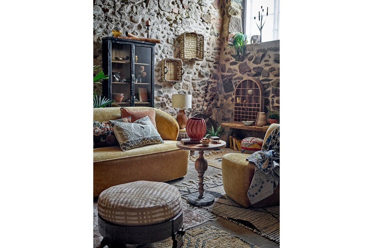 Vase „Zahra“ – Braunes Steingut