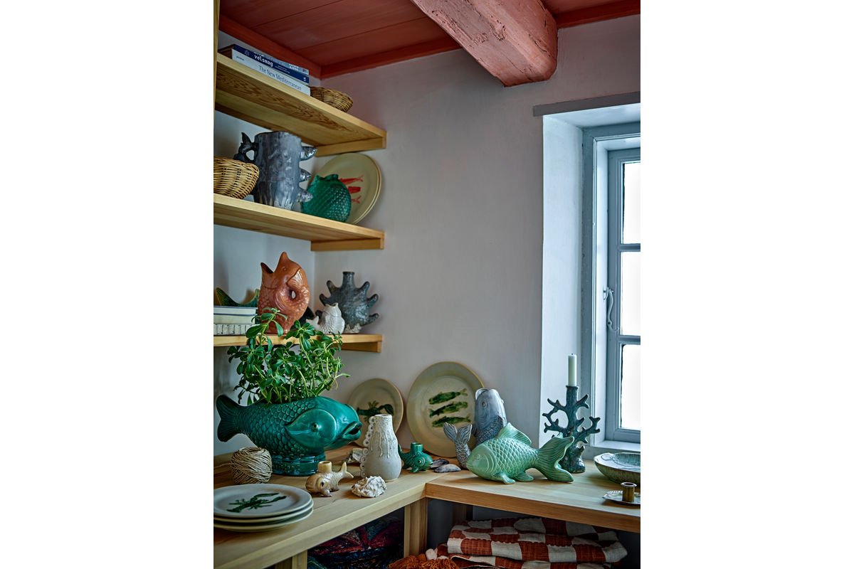 Vase „Aqualis“– Grünes Glas