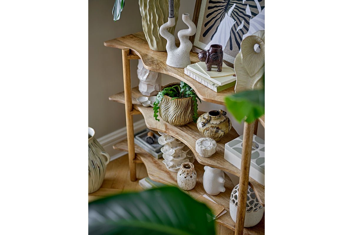 Vase Luna - Weiß, aus Keramik