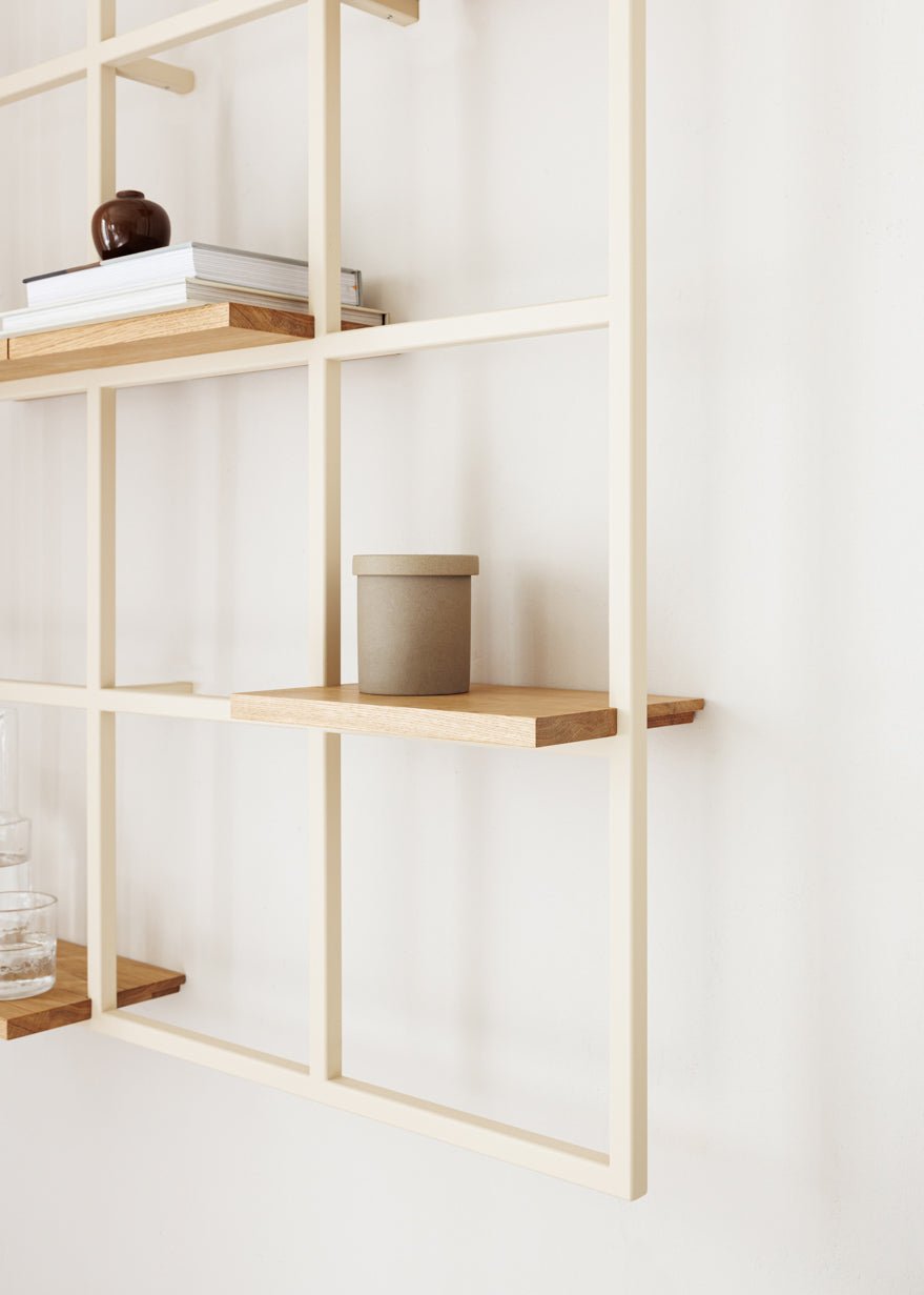 Wandregal Rivo – Flexibles Metallregal mit Stecksystem
