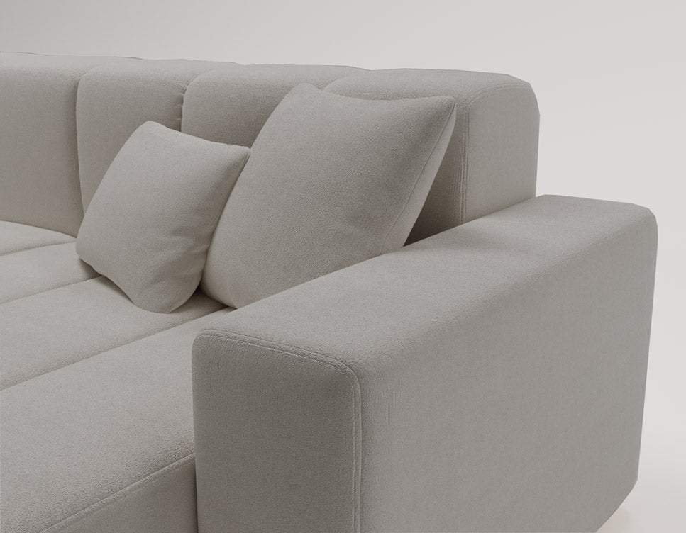 Designer Sofa Loft in Samt