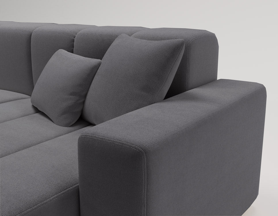 Designer Sofa Loft in Samt