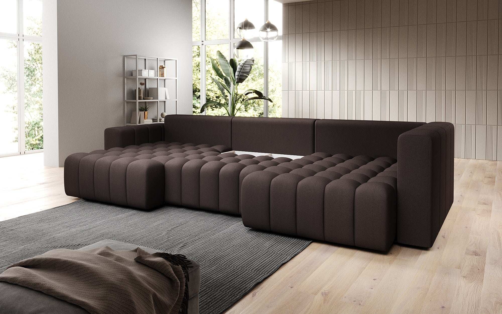 Designer Sofa Carla mit Schlaffunktion